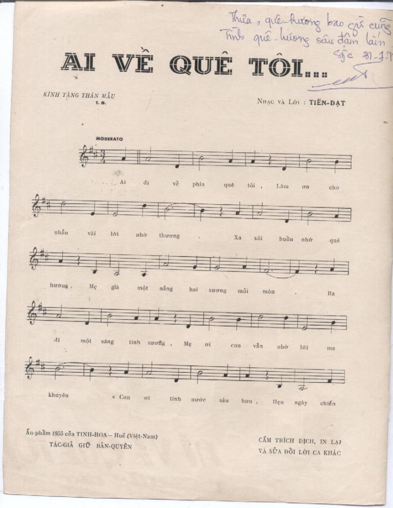 Image result for ai ve que toi music sheet
